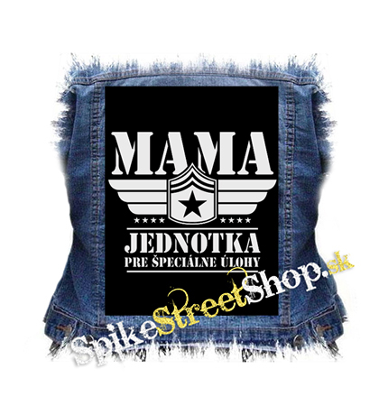 MAMA - Jednotka pre špeciálne úlohy - chrbtová nášivka