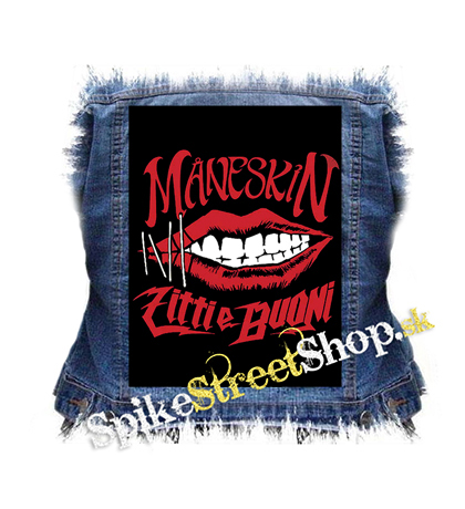 MANESKIN - Zitti E Buoni - chrbtová nášivka