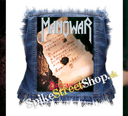 MANOWAR - Defender - chrbtová nášivka