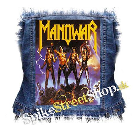 MANOWAR - Fighting The World - chrbtová nášivka