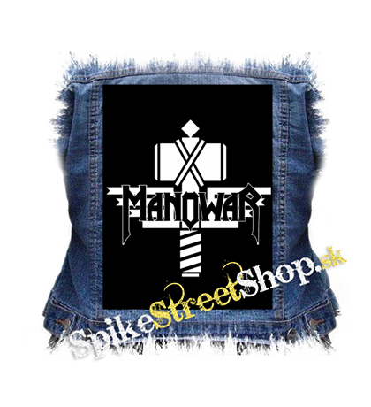 MANOWAR - Hammer Logo - chrbtová nášivka
