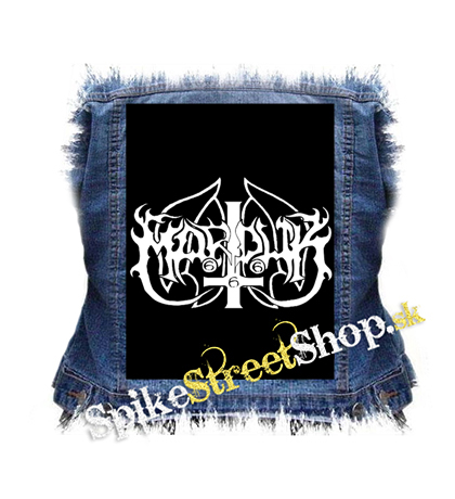 MARDUK - Logo White - chrbtová nášivka