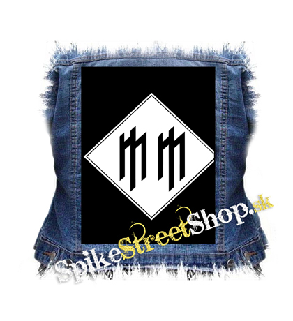 MARILYN MANSON - Logo Initials - chrbtová nášivka