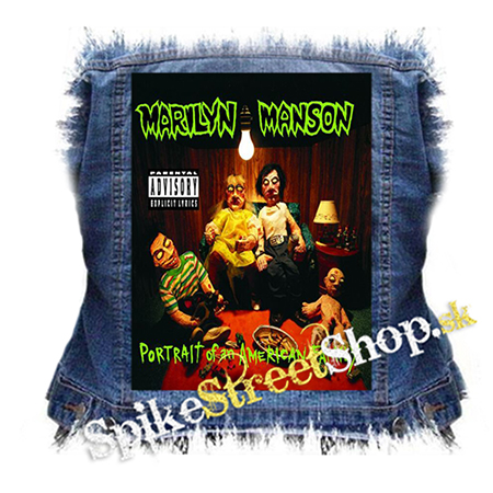 MARILYN MANSON - Portrait Of An American Family - chrbtová nášivka
