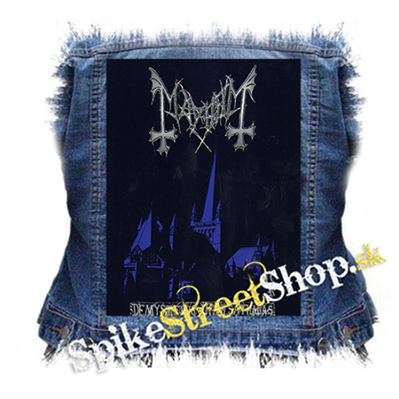 MAYHEM - De Mysteriis Dom Sathanas - chrbtová nášivka
