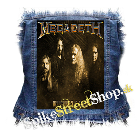 MEGADETH - Delivering The Goods - chrbtová nášivka