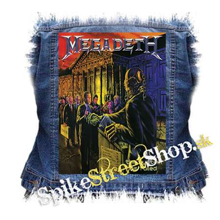 MEGADETH - he System Has Failed - chrbtová nášivka