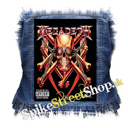 MEGADETH - Killing Is My Business...And Business Is Good - chrbtová nášivka
