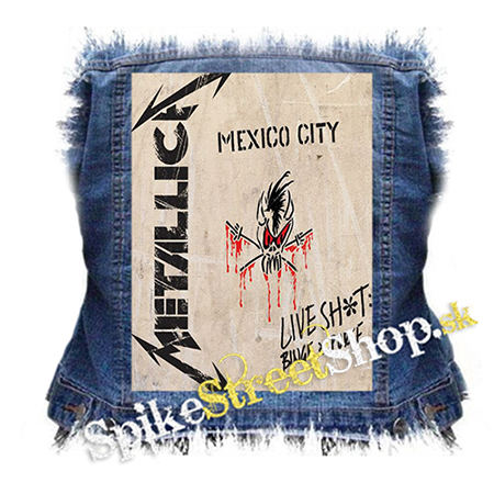 METALLICA - Live Shit - Binge & Purge - chrbtová nášivka