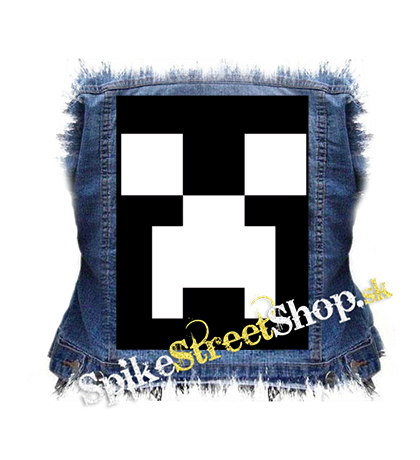 MINECRAFT - Creeper - chrbtová nášivka