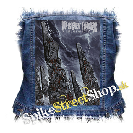 MISERY INDEX - Rituals of Power - chrbtová nášivka