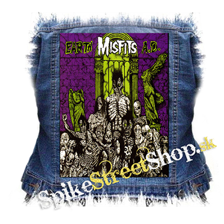 MISFITS - Earth A.D. - chrbtová nášivka
