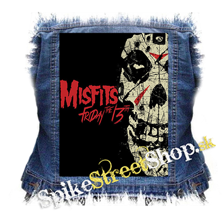 MISFITS - Friday The 13th - chrbtová nášivka