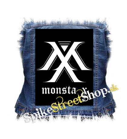 MONSTA X - Logo Twitter - chrbtová nášivka