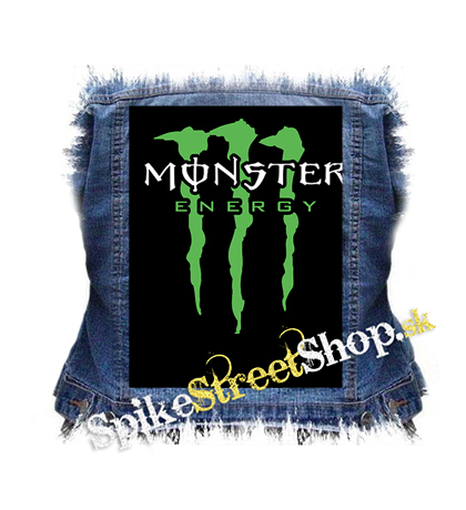 MONSTER ENERGY - Logo Crest - chrbtová nášivka