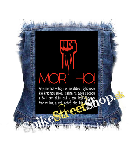 MOR HO - chrbtová nášivka