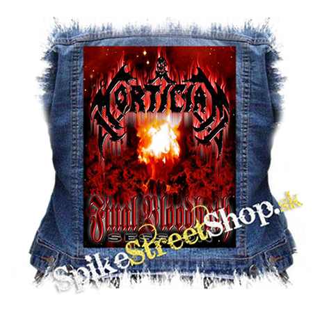 MORTICIAN - Final Bloodbath Session - chrbtová nášivka