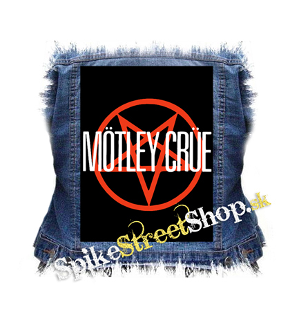 MOTLEY CRUE - Logo Pentagram - chrbtová nášivka