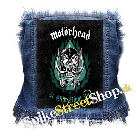 MOTORHEAD - A Wild Night In - chrbtová nášivka