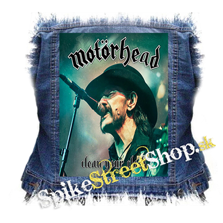 MOTORHEAD - Clean Your Clock - chrbtová nášivka