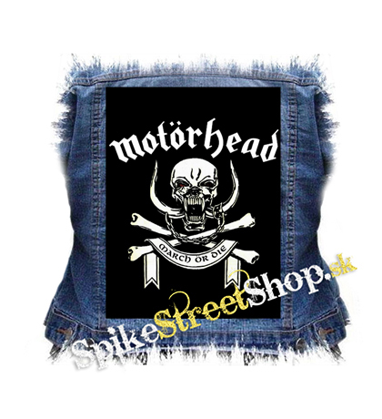 MOTORHEAD - March Or Die  (2) - chrbtová nášivka