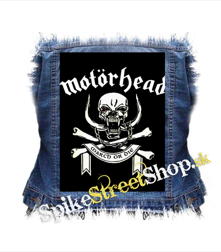 MOTORHEAD - March Or Die (2) - chrbtová nášivka