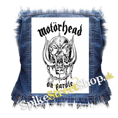 MOTORHEAD - On Parole - chrbtová nášivka