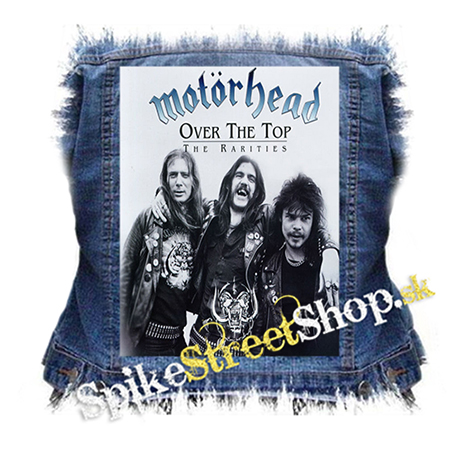 MOTORHEAD - Over the Top - The Rarities - chrbtová nášivka