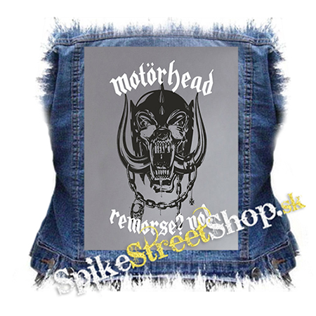 MOTORHEAD - Remorse No - chrbtová nášivka