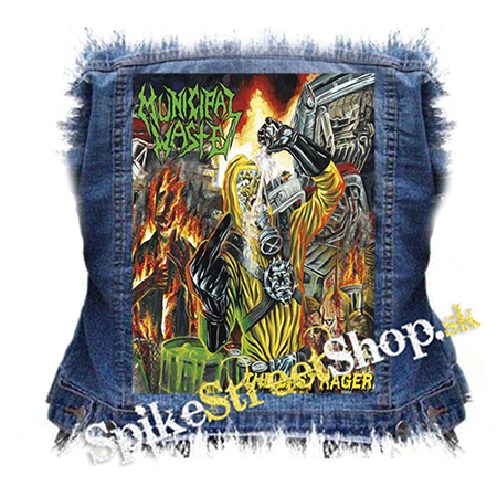 MUNICIPAL WASTE - The Last Rager - chrbtová nášivka