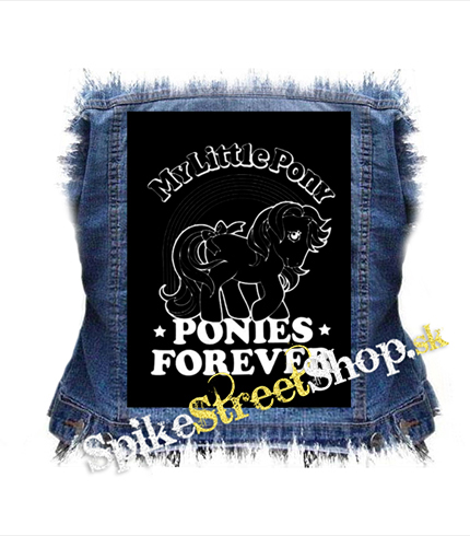 MY LITTLE PONY - Ponies Forever - chrbtová nášivka
