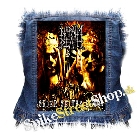 NAPALM DEATH - Order Of The Leech - chrbtová nášivka