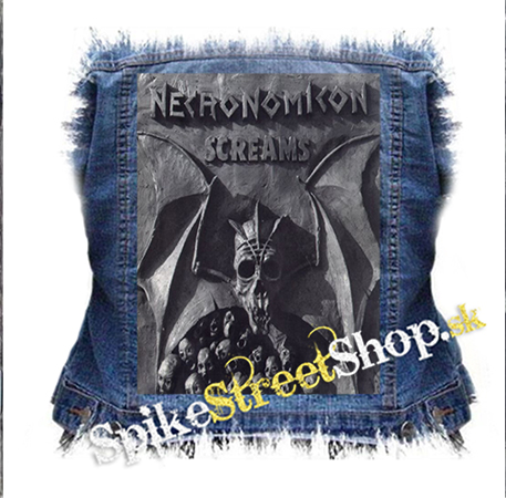 NECRONOMICON - Screams - chrbtová nášivka