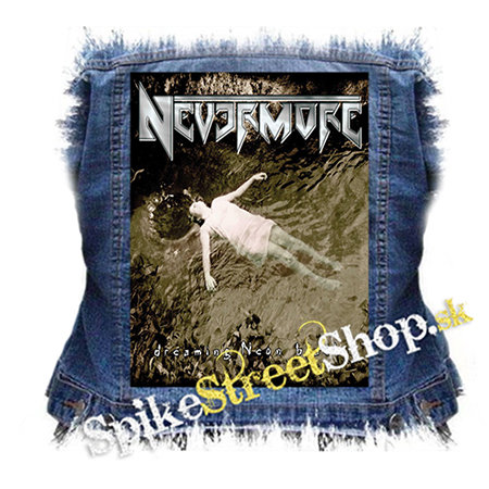 NEVERMORE - Dreaming Neon Black - chrbtová nášivka