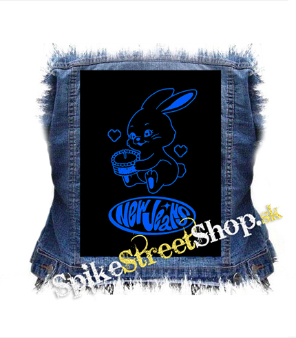 NEWJEANS - Logo & Bunny - chrbtová nášivka