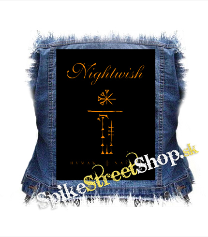 NIGHTWISH - Human Nature Motive 1 - chrbtová nášivka