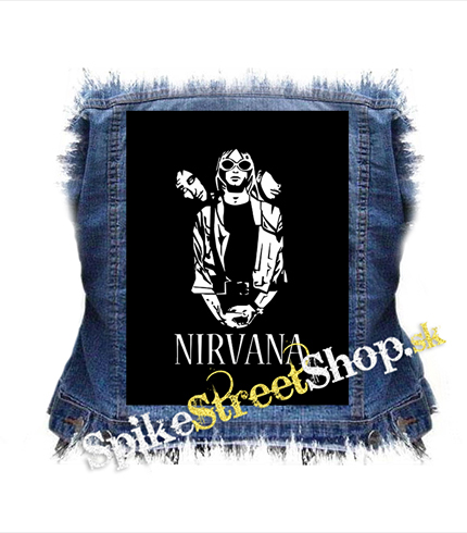 NIRVANA - Band Graffiti Poster - chrbtová nášivka