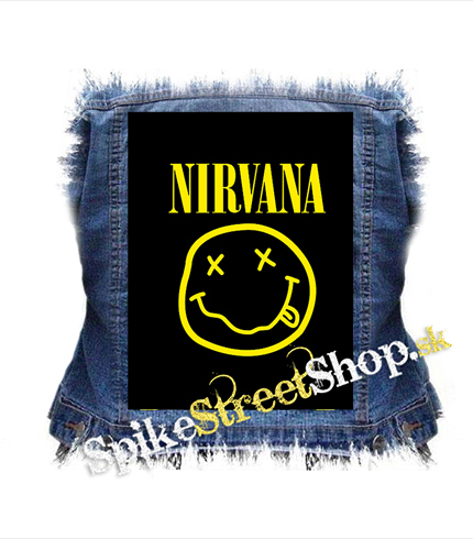 NIRVANA - Big Smile - chrbtová nášivka