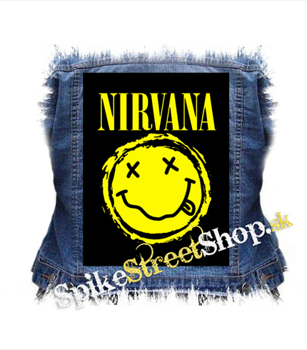 NIRVANA - Grunge Smile - chrbtová nášivka
