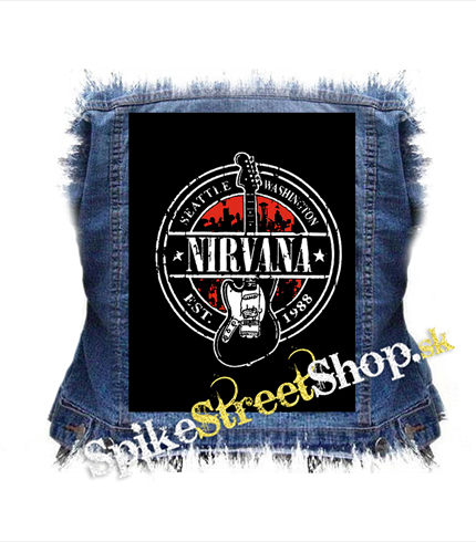 NIRVANA - Since 1988 - chrbtová nášivka