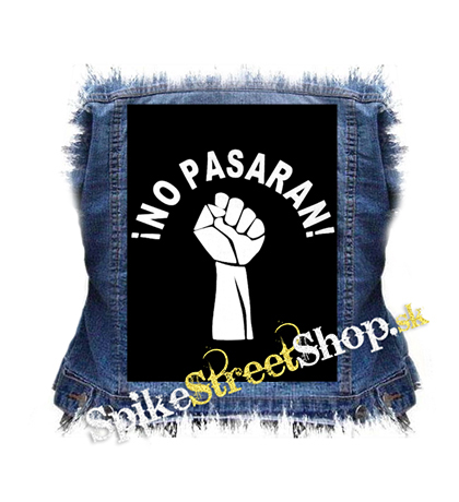 NO PASARAN - chrbtová nášivka