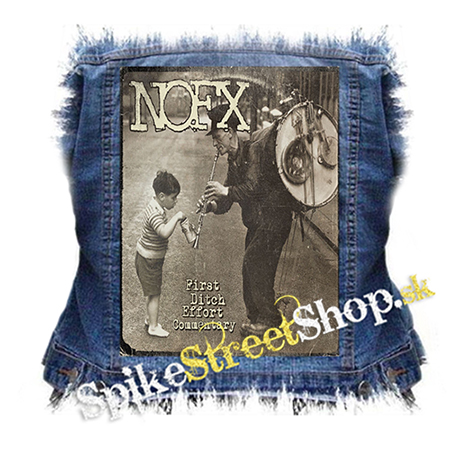 NOFX - First Ditch Effort - chrbtová nášivka