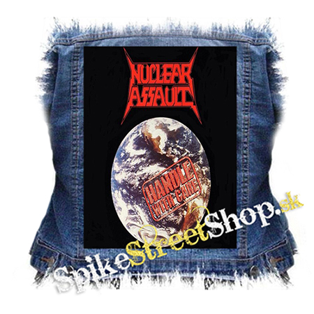 NUCLEAR ASSAULT - Handle With Care - chrbtová nášivka