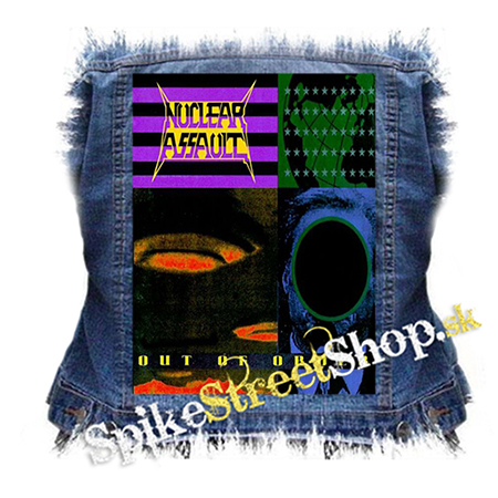 NUCLEAR ASSAULT - Out Of Order - chrbtová nášivka