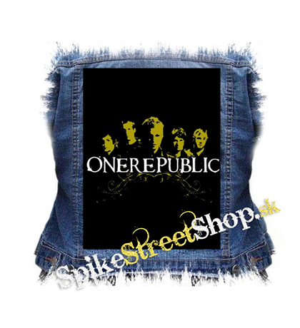 ONE REPUBLIC - Logo And Band povodne - chrbtová nášivka