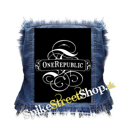 ONE REPUBLIC - Logo - chrbtová nášivka