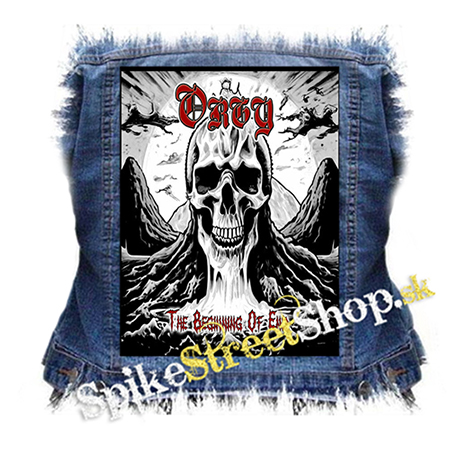 ORGY - The Beginning Of End - chrbtová nášivka