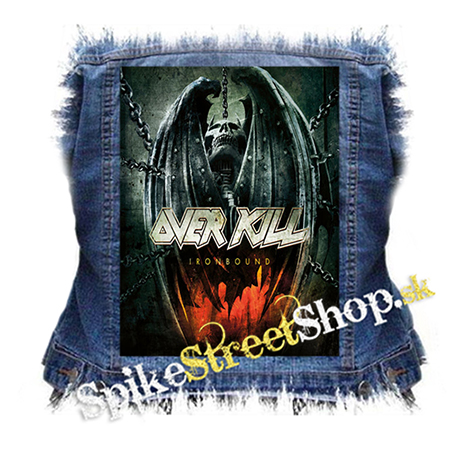 OVERKILL - Ironbound - chrbtová nášivka