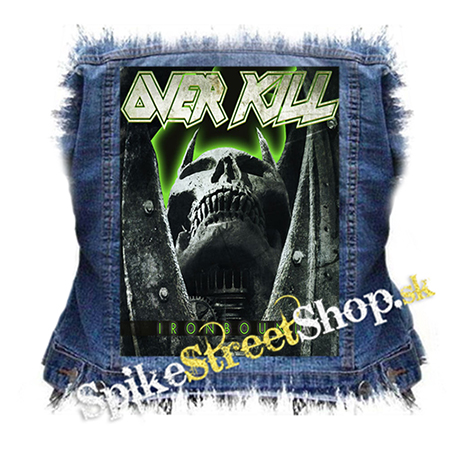 OVERKILL - Ironbound Single - chrbtová nášivka