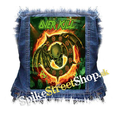 OVERKILL - Live in Overhausen - chrbtová nášivka